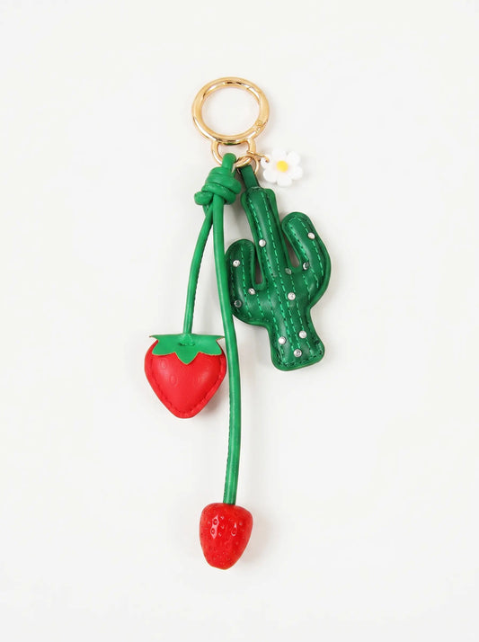 A STRAWBERRY CHARM FULL OF HAPPY ENERGY
