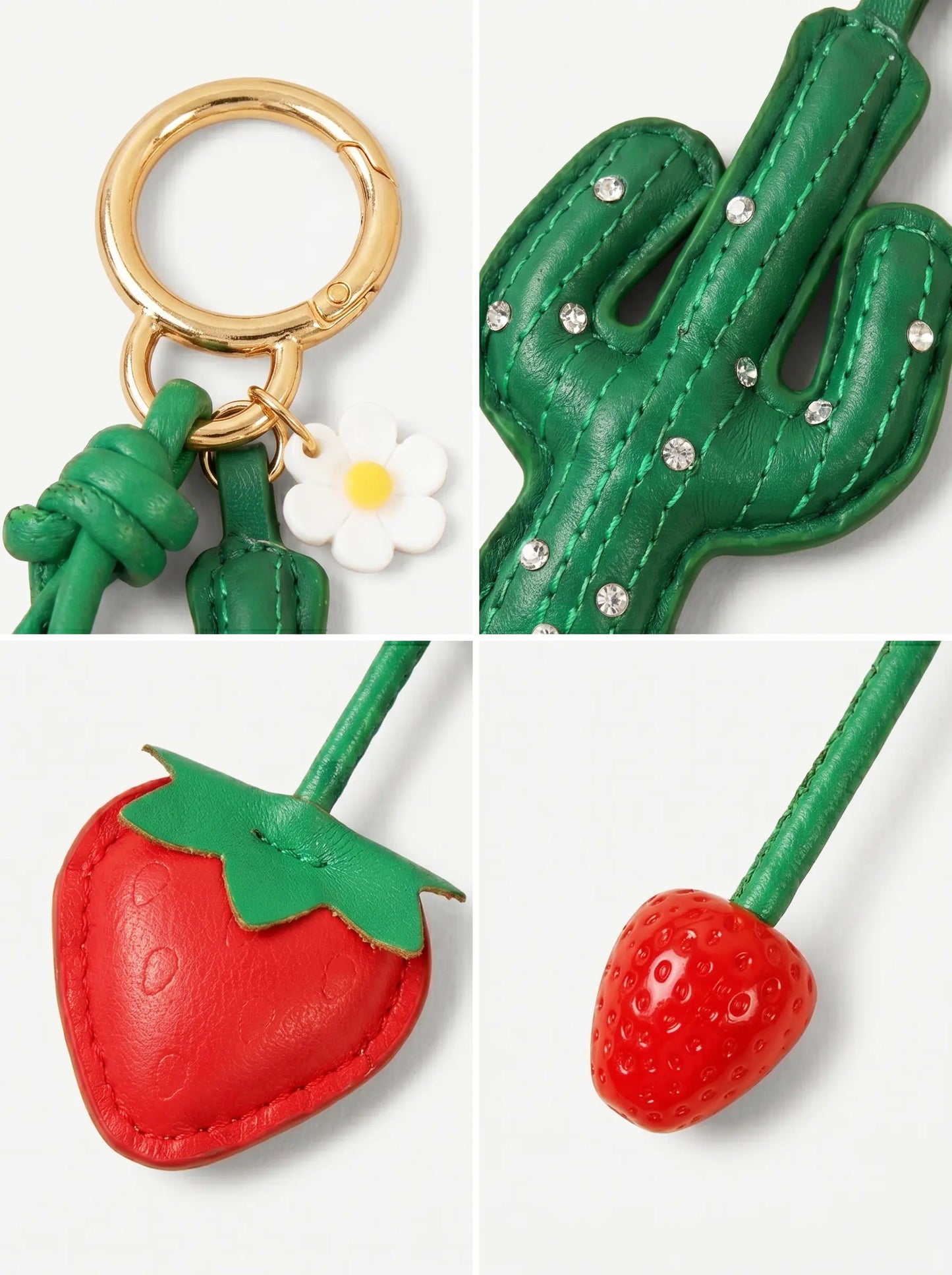 A STRAWBERRY CHARM FULL OF HAPPY ENERGY