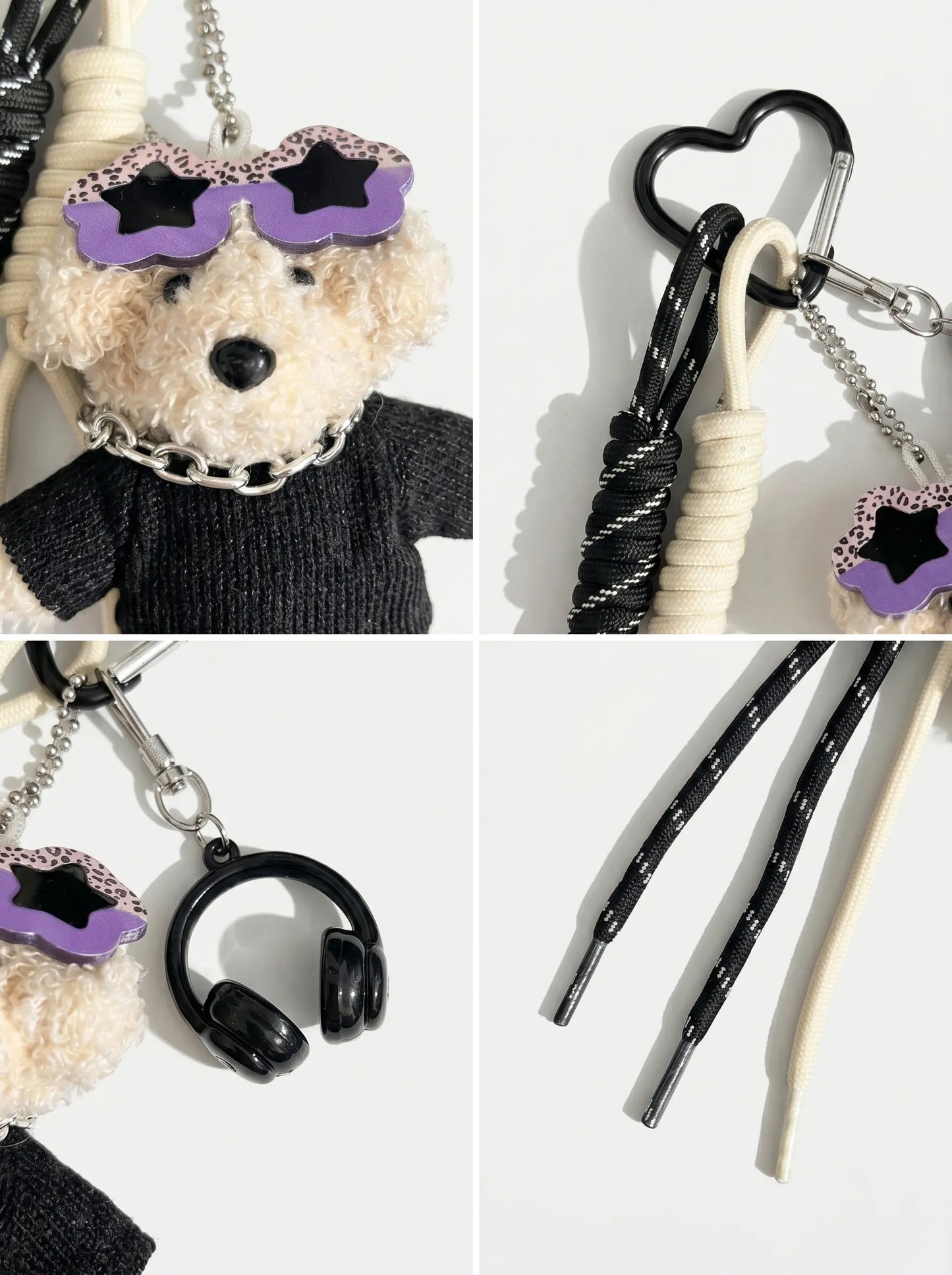 ROCK STAR BEAR PENDANT